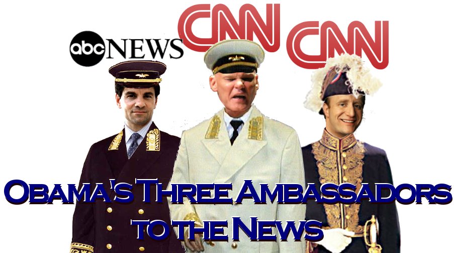 President Government's Three Ambassadors to the News Media